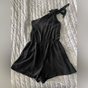 Rugby Ralph Lauren Black One Shoulder romper